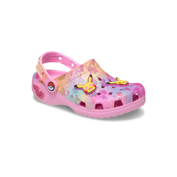 Kids' Pikachu Pink Classic Clog