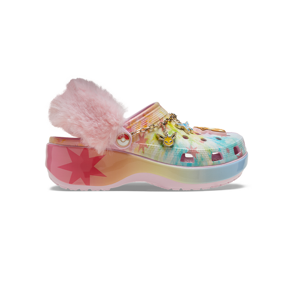 Women's Eevee Pokemon Classic Platform Clog