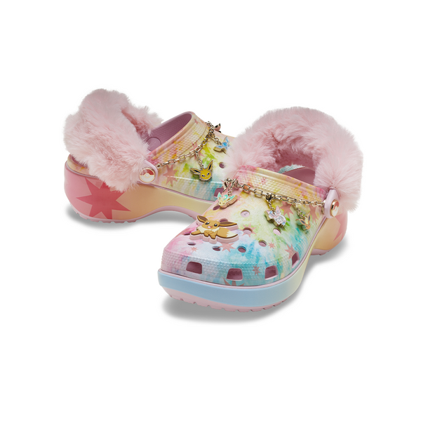 Women's Eevee Pokemon Classic Platform Clog