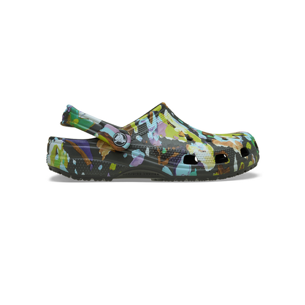 Classic Painted Floral Clog