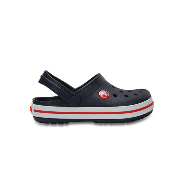 Kids' Crocband Clog in Navy Red